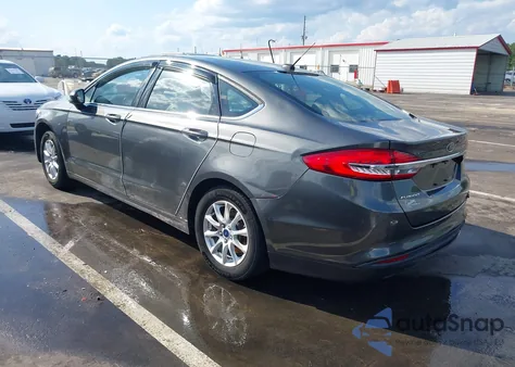 2017 Ford Fusion S from USA, damaged, VIN 3FA6P0G71HR175884